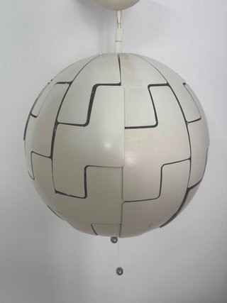 Lámpara de techo IKEA diseño esférico
