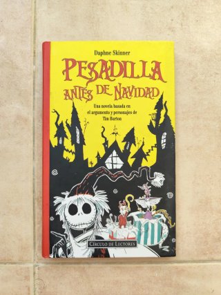 Libro Pesadilla antes de Navidad
