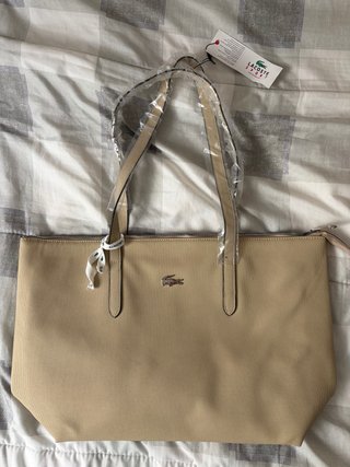Bolso Grande Lacoste Beige