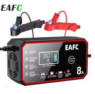 Cargador Baterías Coche moto (Gel / AGM 12V 8A)CAD