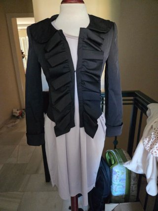 Chaqueta Zara Negra Talla S