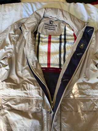 Chaqueta impermeable Steinbock beige