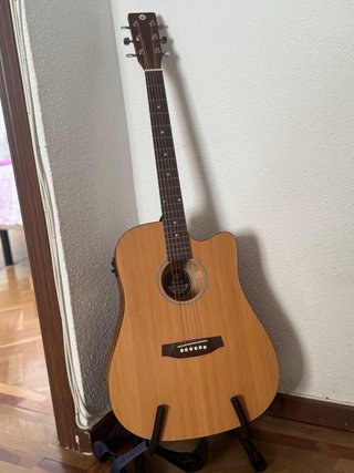 Chitarra elettroacustica Ultimo di Ashton UD22CEQ