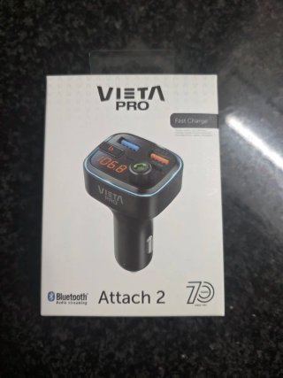 Transmisor FM Bluetooth Vieta Pro Attach 2