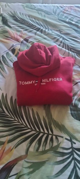 Sudadera Roja Tommy Hilfiger