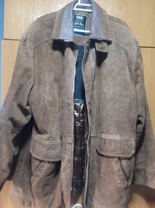 Cazadora de Ante GML Marrón Talla XL