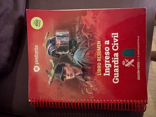 Libro Resumen Ingreso Guardia Civil Prefortia