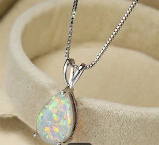 Collar Opalo plata 925