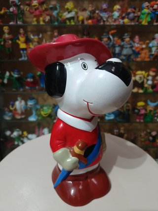 Antigua hucha Dartacan - Snoopy vintage años 80