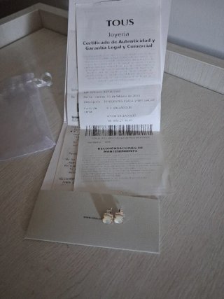 Pendientes TOUS de Plata y Nácar