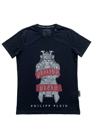 Camiseta Philipp Plein Negra Samurái