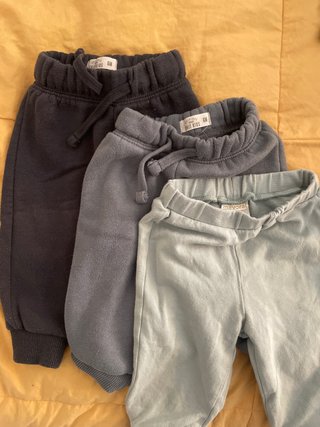 Set de 3 Pantalones para Bebé 6 Meses