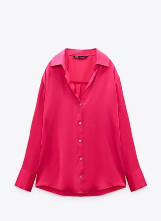 Camisa Zara Rosa