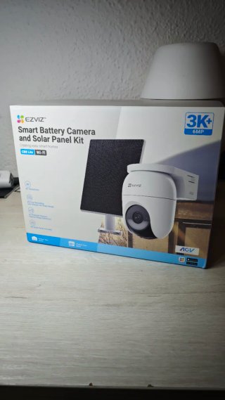 Cámara EZVIZ CB8 Lite con Panel Solar