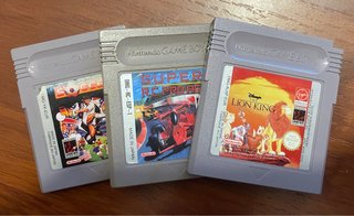 Lote 3 Juegos Game Boy (Soccer, RC Pro-Am, Lion)