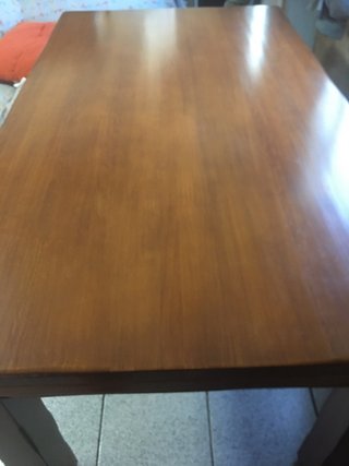 Mesa de Comedor Extensible de Madera Maciza