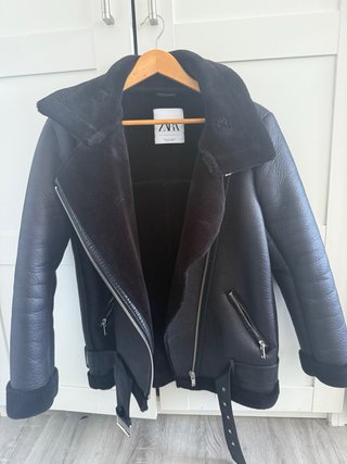 Chaquetón Zara Negro