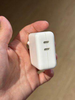 Adaptador de corriente Apple 35W USB-C ORIGINAL