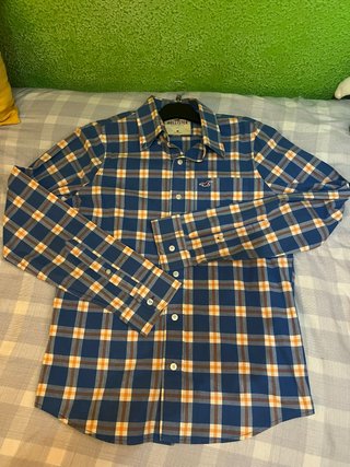 Camisa a cuadros Hollister