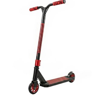 Patinete Acrobático Freestyle Negro y Rojo