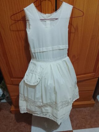 Falda y cancán de castellonera