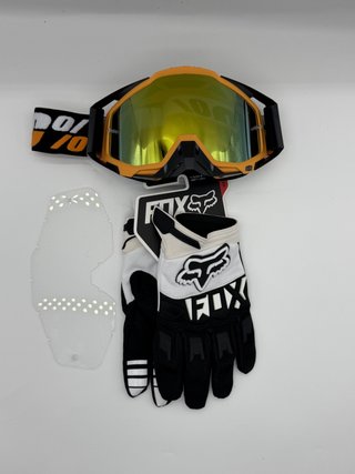 Gafas 100% y Guantes Fox Nuevos 411