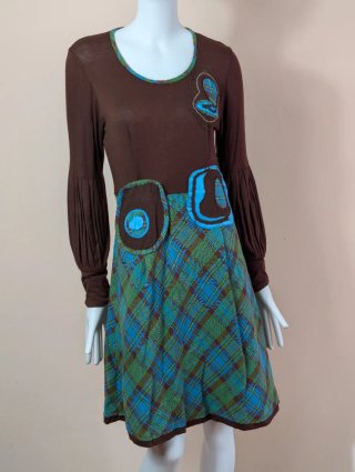Vestido Boho Chic Retro