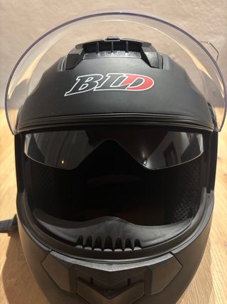 Casco de Moto Abatible negro (S,M,L tallas)