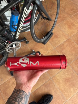 Silenciador KRM Rojo