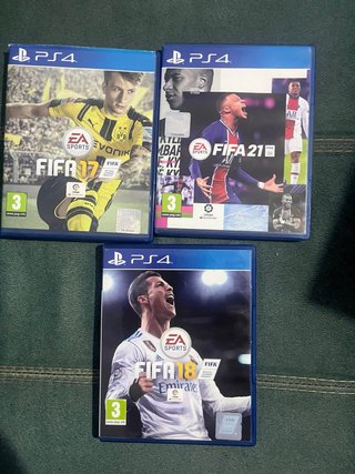 Pack 3 Juegos FIFA PS4