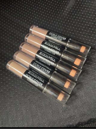 Lote 5 Correctores Leticia Well Doble Cover