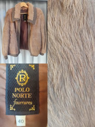 Chaqueta Vintage Polo Norte Fourrures