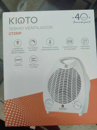 Termo Ventilador Kioto CT2501