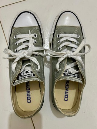 Bambas Converse Verde Oliva