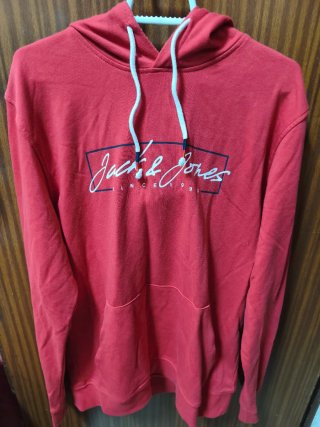 Sudadera Jack & Jones Roja Talla M