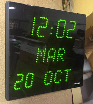 Reloj Digital de Pared Bodet