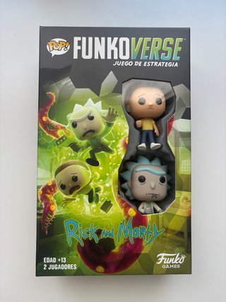 Juego de Estrategia Funkoverse Rick y Morty