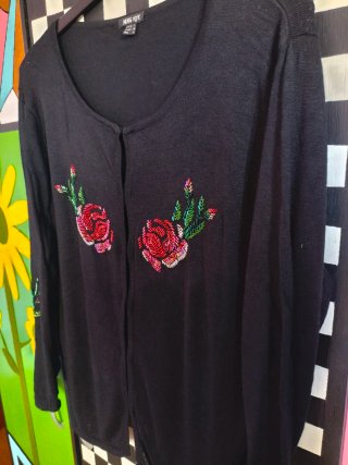 Rebeca Negra Mango Talla L