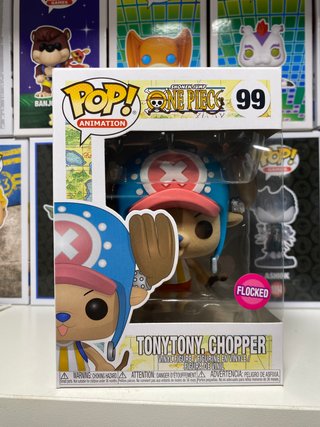 Funko POP! One Piece Tony Tony Chopper Flocked