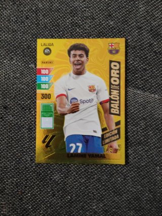 Lamine Yamal Balón de Oro Adrenalyn 2023-24