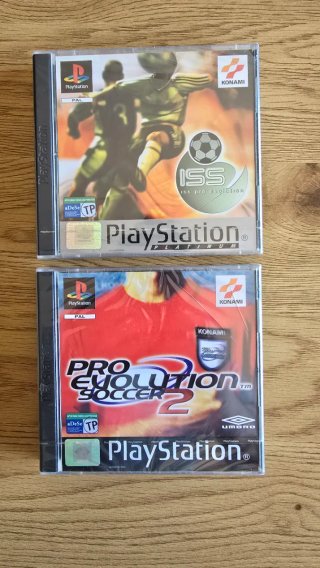 Pack ISS Pro Evolution 1 y 2 PS1