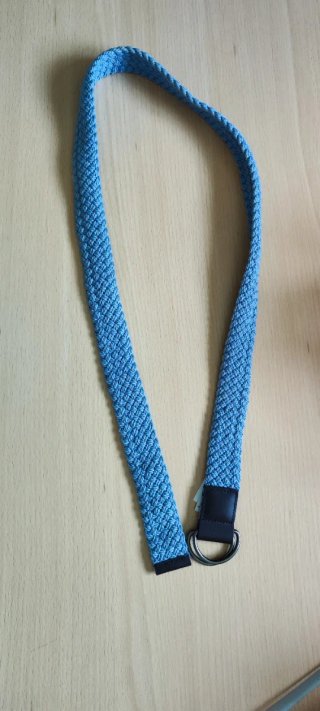 Cinturón Trenzado Celio Azul Talla 105