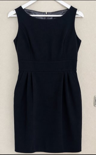 Vestido cóctel Adolfo Dominguez negro