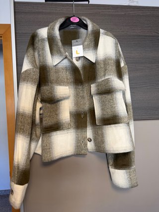 Sobrecamisa de cuadros Primark Talla L