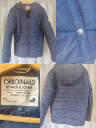 Chaqueta Acolchada Azul Jack & Jones