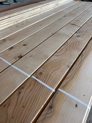 Tablas de Cedro Machihembrado