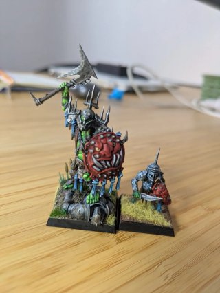 2 Miniaturas Orcos Warhammer