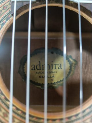 GUITARRA FLAMENCA ADMIRA ( Mirar bien la etiqueta