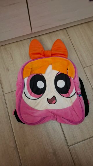 Mochila Las Supernenas de Terciopelo