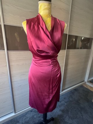 Vestido de cóctel rosa